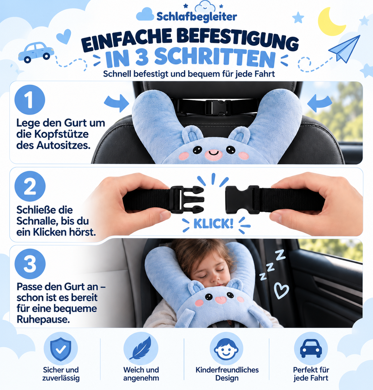 Schlafbegleiter™ Traumkissen